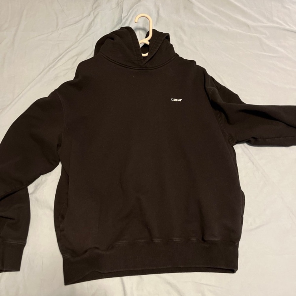 C2H4 Chemist Alchemy Black Denim Patch Hoodie size XL Chemist Creations